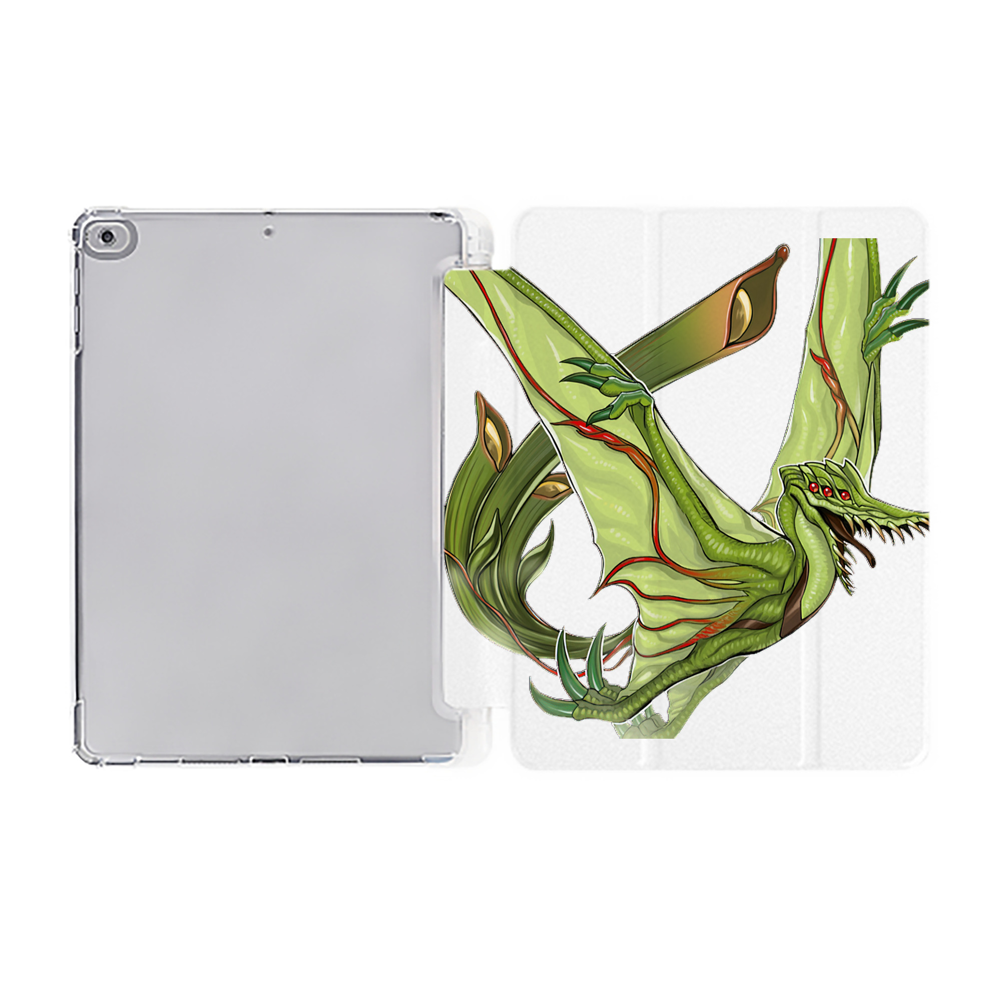 （画像用） 遊☆戯☆王 Yu-Gi-Oh! IPad ケース ペン収納付き 三つ折りスタンド PUレザー×シリコン 対応機種9.5/10.5/10.9インチ